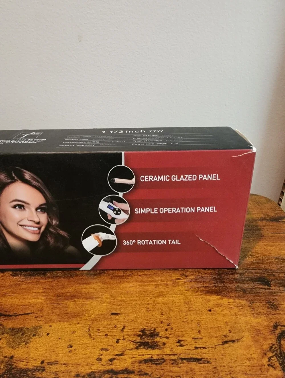 Hoson Professional Hair Curler 1 1/2 Inch